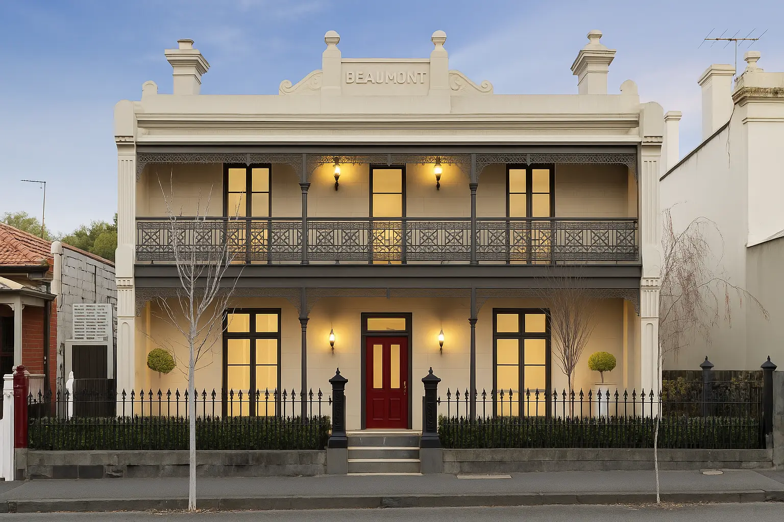 East Melbourne terrace home representing refined urban real estate near the CBD