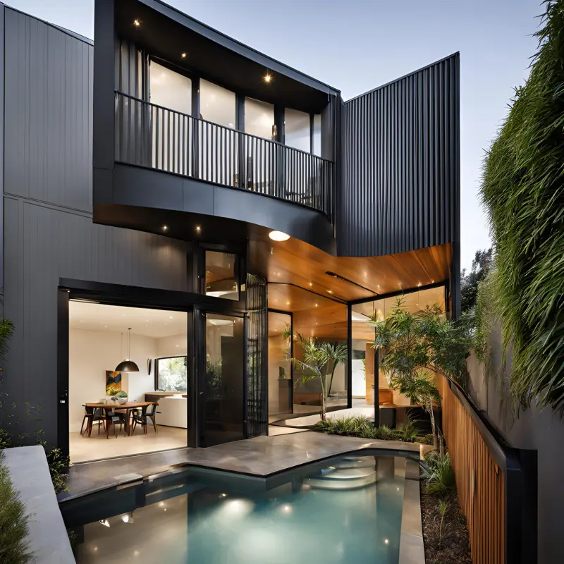 Contemporary South Yarra residence representing property management by Clements International
