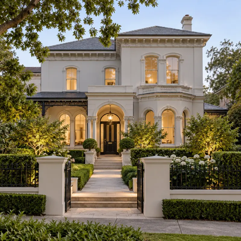 Grand period home in Kew representing property management by Clements International